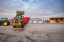 A John Deere lançou o SmartDetect Assist para suas pás carregadeiras de rodas (Imagem cedida pela John Deere).