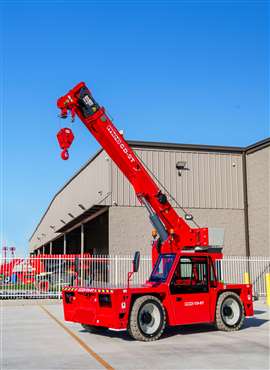 The MEC CD-9T carry-deck crane 