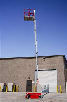 MEC MME30 vertical mast. 