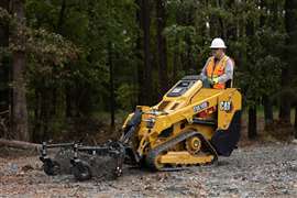 Cat's new TUL100 compact utility loader (Image: Caterpillar)