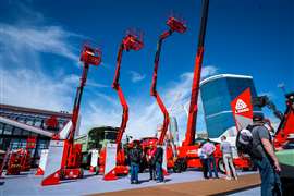 LGMG aerial lifts - ConExpo 