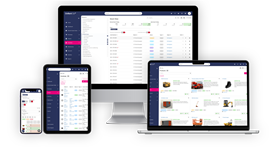 Le logiciel OnRent Go de Klipboard est accessible sur n'importe quel appareil, à tout moment.