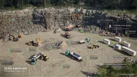A Volvo CE e a Hitachi Energy assinaram um memorando de entendimento para colaborar no desenvolvimento de abordagens integradas que apoiem a implantação de instalações de construção com emissão zero.