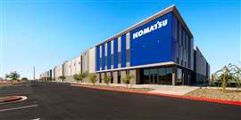 A Komatsu vai inaugurar um centro de distribuição de peças em Mesa, Arizona.