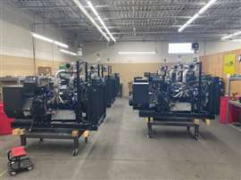 EPA Certified Reliable Horsepower engines in the production cell