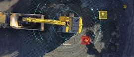 Sistema de detección humana Komatsu