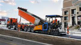 Pavé électrique eABG 4820 d'Ammann