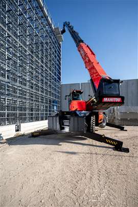 Manitou MRT 4080 telehandler 