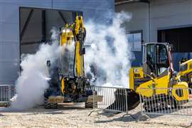 The event was held at Wacker Neuson’s 170,000m² Hörsching facility, where the company develops and manufactures compact excavators and dumpers for global markets.