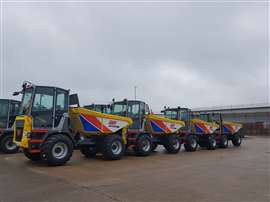 Gap Group Wacker Neuson's swivel Dual View dumpers