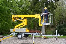 Ommelift launches 15m trailer mount