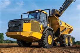 John Deere ADTs get upgraded engine, vision system