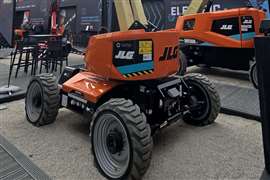 JLG introduces new compact electric boom at Bauma