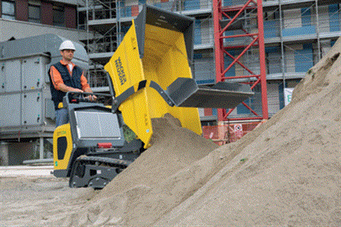 Wacker Neuson's DT10e is being trialled at the Ospedale San Gerardo Clinic in Monza