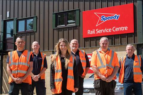 The Speedy Rail Service Centre team