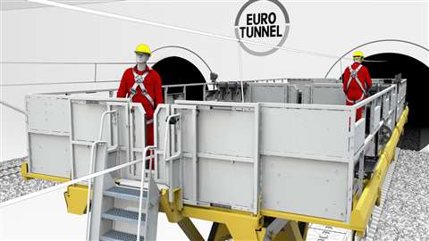 Palfinger PA1500 Eurotunnel