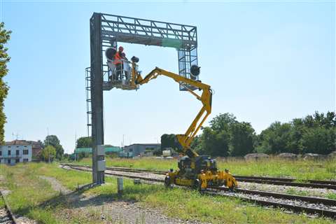 Platform Basket RR9/200  tracked platform