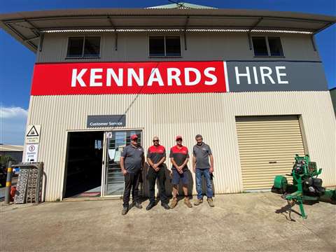 Kennards Hire's Lismore branch in Australia