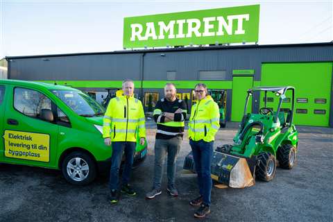 Ramirent Alnabru: the green shift customer centre in Oslo, Norway.