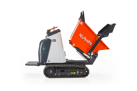 Kubota KC70VSL-4e electric tracked dumper