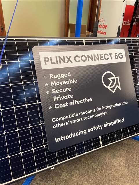 The Plinx CONNECT5G network mast