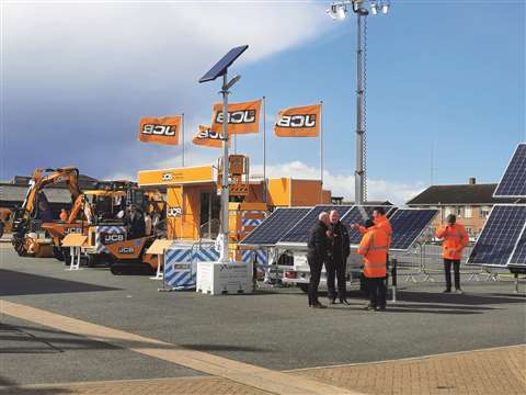 JCB stand at Futureworx