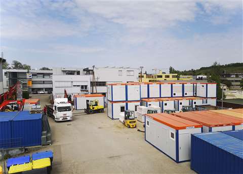 The HKL special center for room systems in Stuttgart,