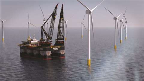 Offshore floating wind structure
