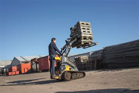 The new SK252D skid steer