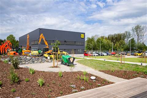 BAU Süddeutsche Baumaschinen's new Kempten branch in southern Germany