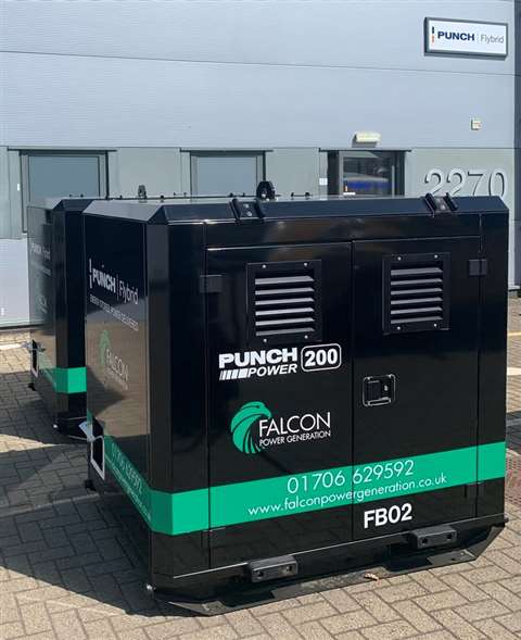 black box looks similar to a diesel generator