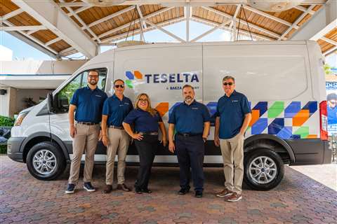 El equipo ejecutivo de Teselta, liderado por José Manuel Baeza