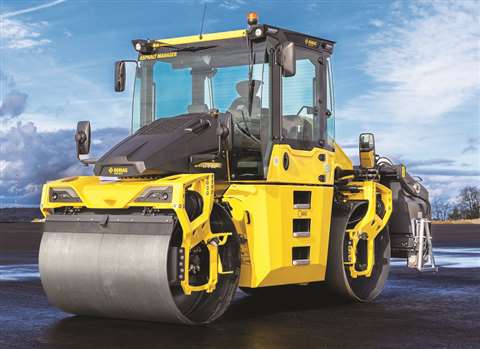 A roller from Bomag