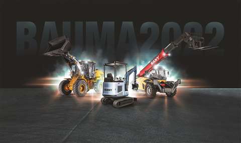 Sany is promising to bring to Bauma its entire construction portfolio for Europe.