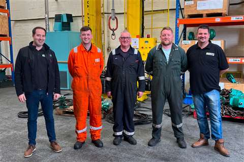 The LGH team at the Motherwell distribution centre