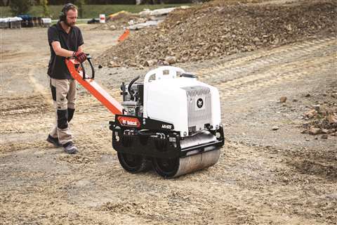 Bobcat compaction equipment