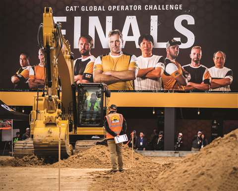 Cat construction machinery