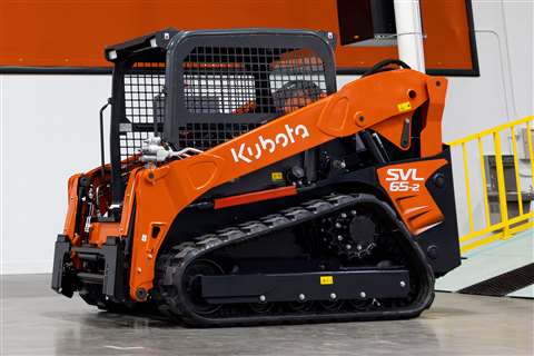 A Kubota SVL65 compac track loader