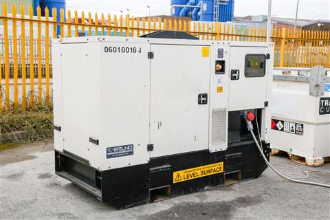 An Algeco ABird/Apex genset