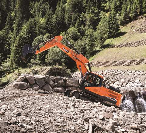 Doosan Infracore’s DX50Z-7 excavator