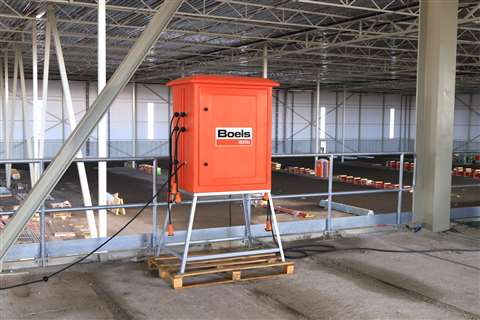 The Load Balancer 32A 9 x 230V charging station.