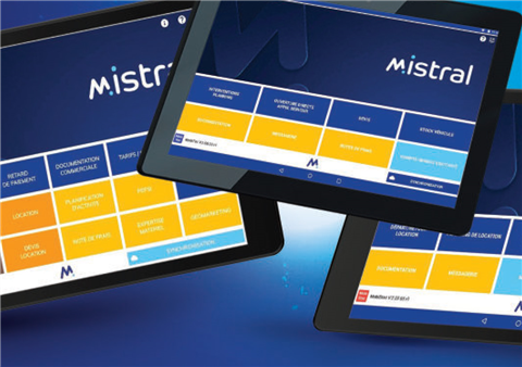 Mistral ERA software for rental companies