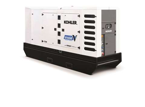 R550C5  Stage V rental compact genset. 