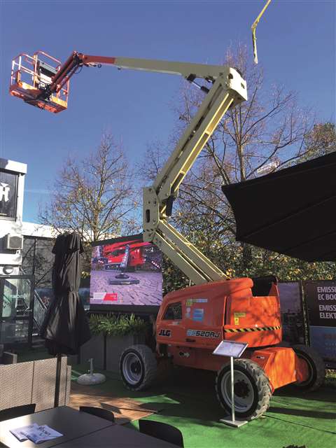 The EC Series Gen 2, at Bauma. 