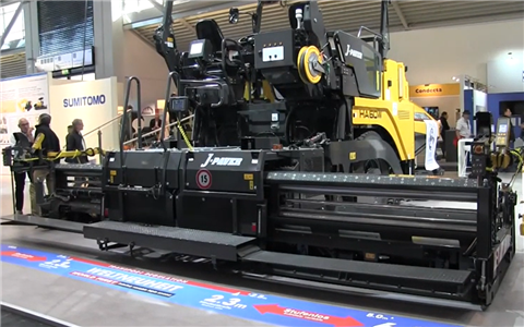 Sumitomo’s stand at Bauma Munich, Germany