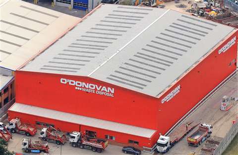 O'Donovan Waste Disposal's Alperton Depot in West London, UK.