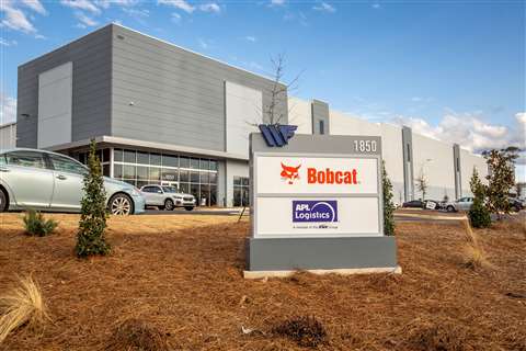 The Bobcat aftermarket parts distribution center in Atlanta. 