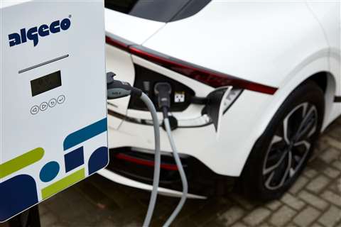 One of Algeco's EV chargers