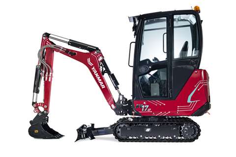 Yanmar’s V17e Electric Mini Excavator