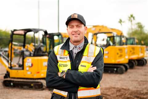 Caterpillar operartor and machines